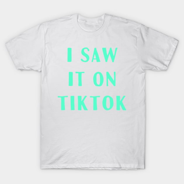 TikTok Funny Gift For Teen Girls T-Shirt by Little Duck Designs